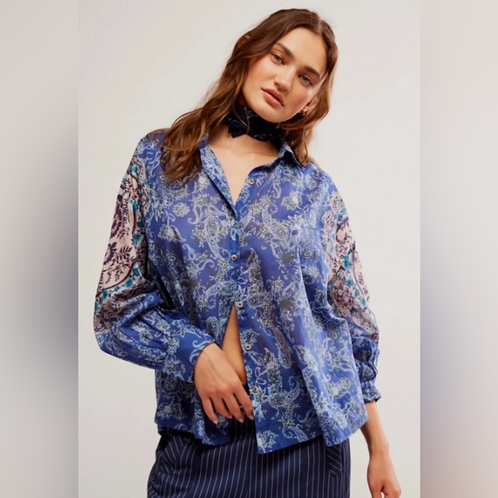 NWT Free People
Rose Bud Blouse - Picture 4 of 7